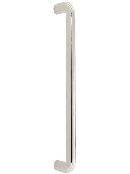 Victoria Falls Appliance Pull - 12 inch Center-to-Center in Polished Nickel.
